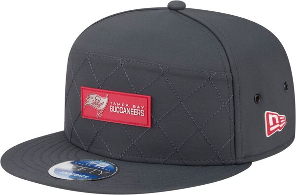 ニューエラ レディース アクセサリー 帽子 New Eradultampa Bay Buccaneers Charcoal Sideline 9Fifty Adjustable Snapback Hat NoColor チャコール