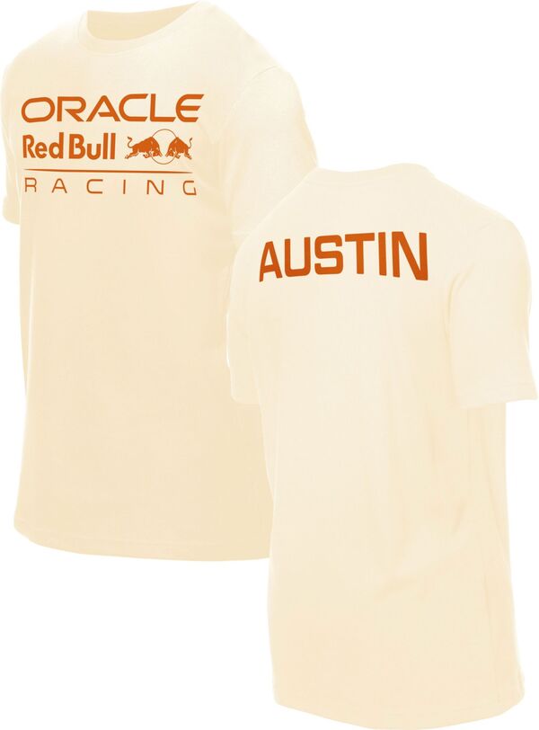 ニュー内鰓 メンズ トップス ティーシャツ New Era Men\u0027s F1 Red Bull Racing Austin Cream T-Shirt NoColor 皮膚軟化剤 メンズファッション-トップス
