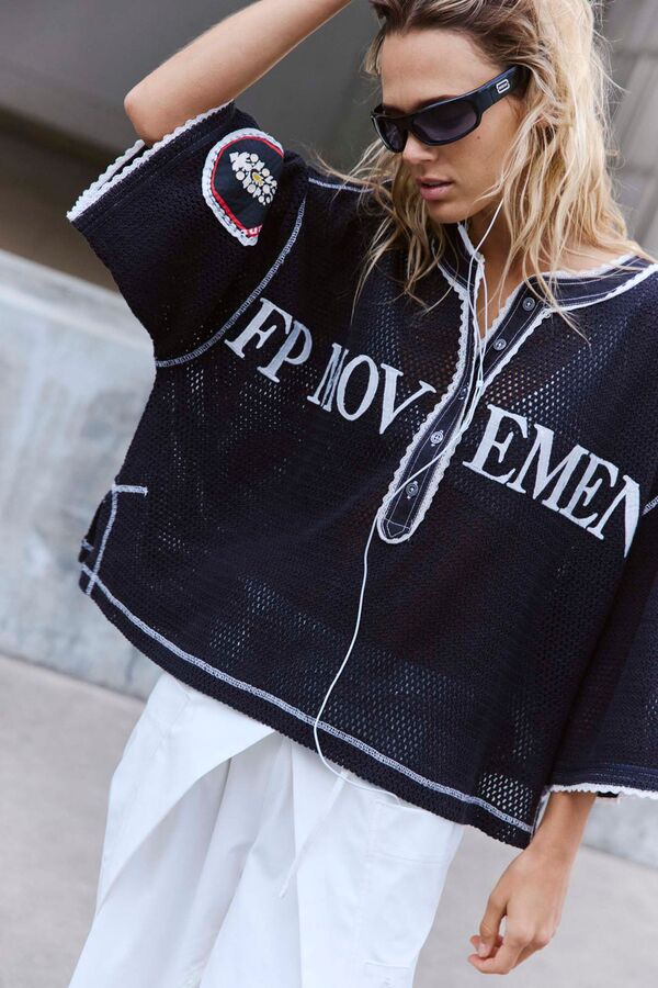 フリーピープル レディース アウター ジャケット・ブルゾン Tシャツ FP Movement Women's Camp Outee Black ブラック