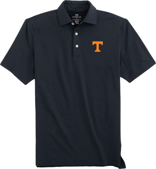 サウザーンタイド メンズ トップス ポロシャツ Tシャツ Southern Tide Men's Tennessee Volunteers Black brrr °-eeze Performance Polo NoColor ブラック