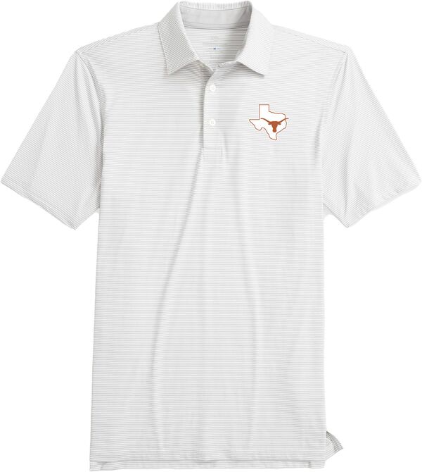 サウザーンタイド メンズ トップス ポロシャツ Southern Tide Men's Texas Longhorns Grey brrr °-eeze Meadowbrook Polo NoColor グレー