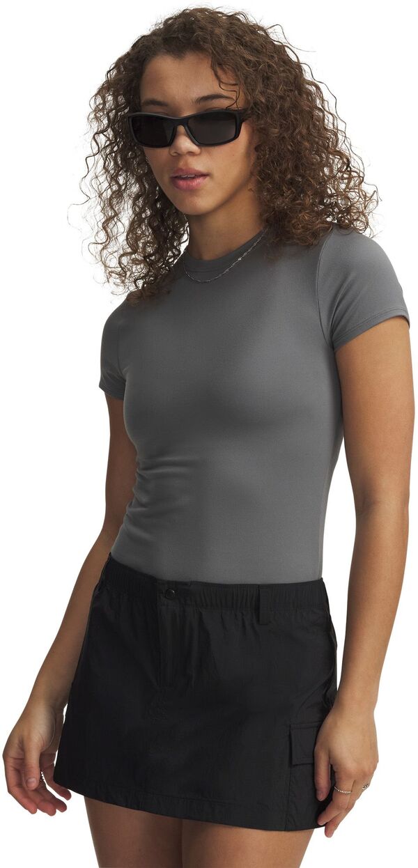 アンダーアーマー レディース トップス Tシャツ Under Armour Women's Meridian Core Short Sleeve T-Shirt Clay Green/Clay Green グリーン