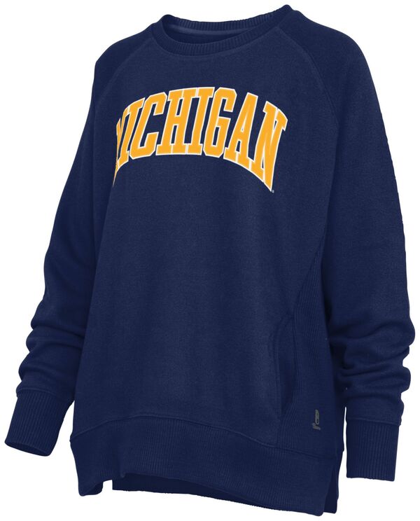 プレスボックス レディース アウター ニット・セーター Pressbox Women's Michigan Wolverines Navy Harlow Sweater NoColor ネイビー