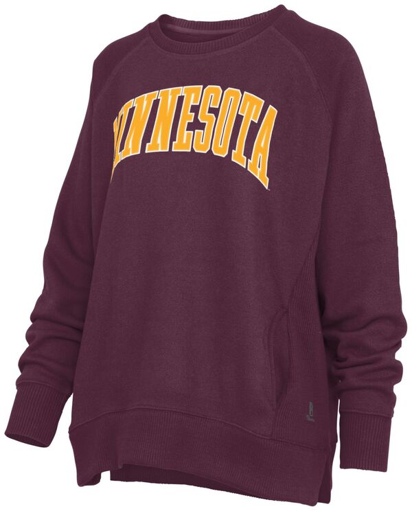 プレスボックス レディース アウター ニット・セーター Pressbox Women's Minnesota Golden Gophers Maroon Harlow Sweater NoColor マルーン