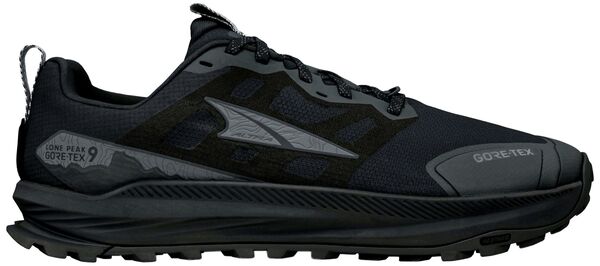 アルトラ メンズ シューズ スニーカー Altra Men's Lone Peak 9 GTX Trail Running Shoes Black/Black ブラック
