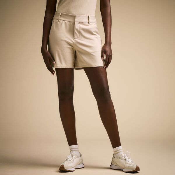 キャリー レディース ボトムス ハーフパンツ・ショーツ CALIA Women's 5 ” Tour Golf Short Khaki Sand カーキ|ReVida 店
