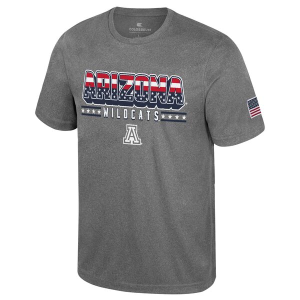 コロシアム メンズ トップス Tシャツ Colosseumen's Arizona Wildcats Grey Herald T-Shirt NoColor グレー