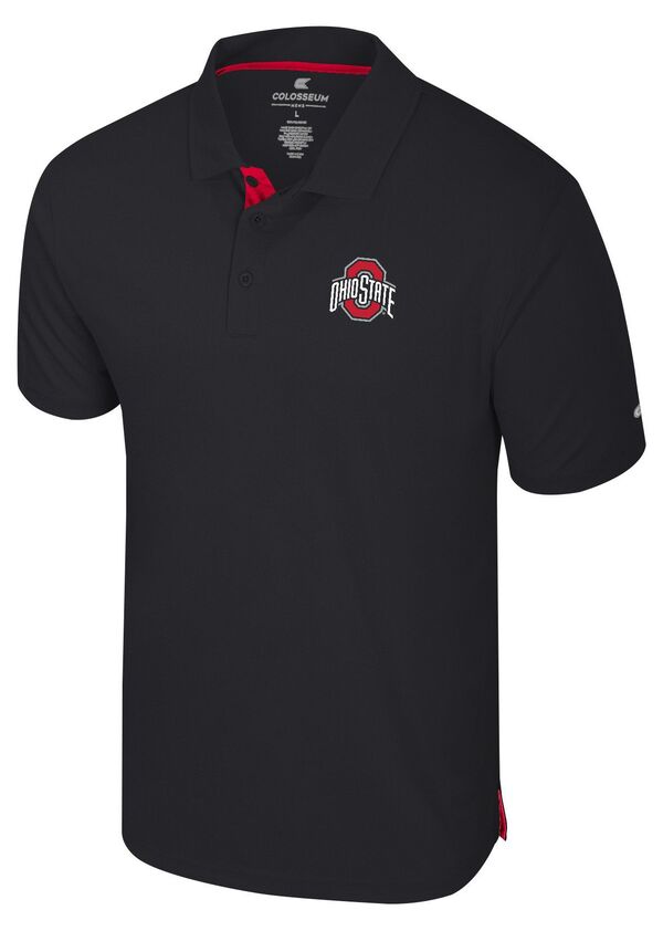 コロシアム メンズ トップス ポロシャツ Colosseumen's Ohio State Buckeyes Black Polo NoColor ブラック