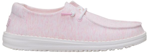 ヘイデュード レディース シューズ スニーカー プルオーバー Hey Dude Women\u0027s Wendy Jersey Stretch Shoes Pink サクラ色