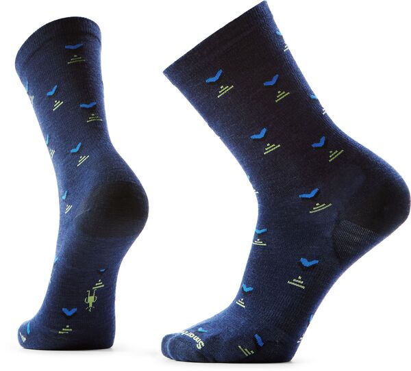 かっこ良い羊毛 レディース アンダーお召しもの ソックス Smartwool Everyday Stout Street Crew Socks Deep Navy 米国海軍