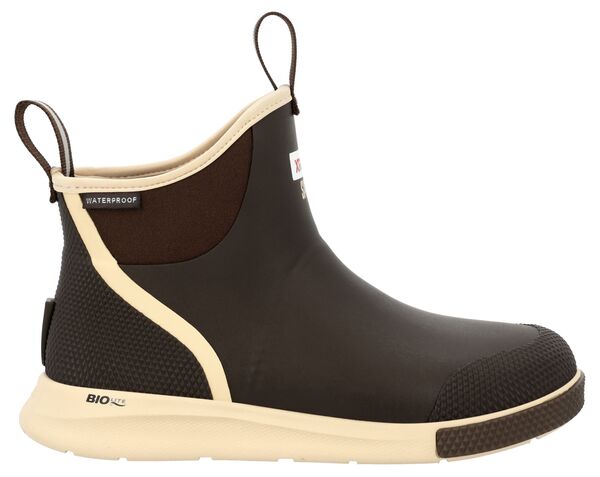 エクストラタフ レディース シューズ ブーツ・レインブーツ アンクル XtraTuf Women\u0027s 6\" Ankle Deck Sport Boots Brown 赤銅色"
