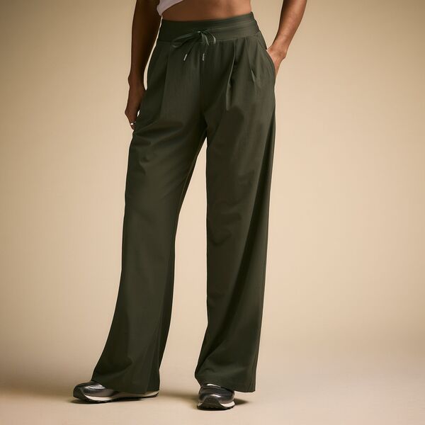 キャリー レディース ボトムス カジュアルパンツ ワイドレッグ CALIA Women's TrueLight Wide Leg Pant Ivy Green グリーン|ReVida 店