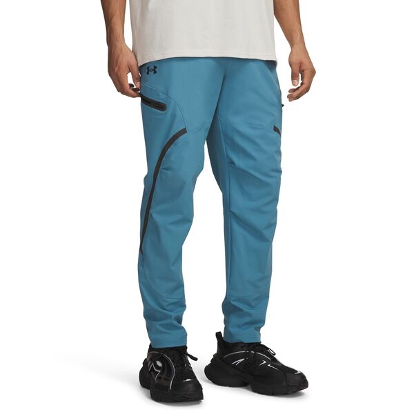 アンダーアーマー メンズ ボトムス 心地好いズボン下 カーゴパンツ Under Armour Men\u0027s Unstoppable Cargo Pants Black/Dark Orange 黒いこと ズボン・パンツ-メンズファッション