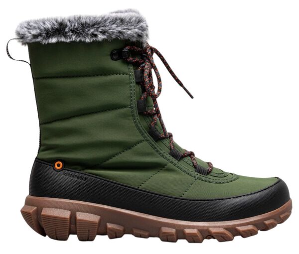 ボグス レディース シューズ ブーツ・レインブーツ スピード競技 Bogs Women\u0027s Cedar Quilt Lace Boots Kombu Green 緑であること