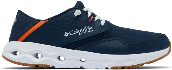 コロンビア メンズ シューズ スニーカー Columbia Men\u0027s Bahama x Relaxed Shoe Navy/Orange 米国海軍