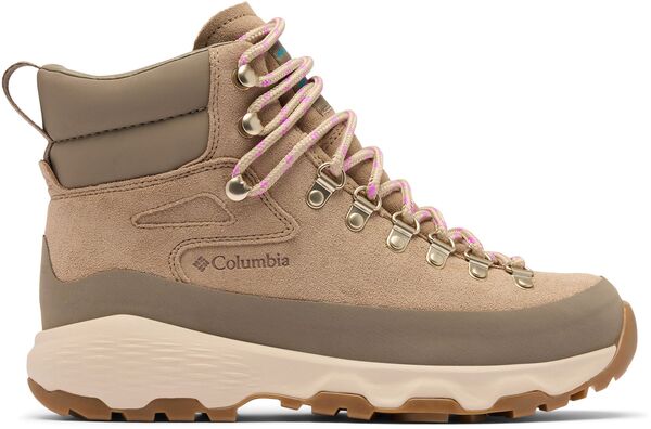 コロンビア レディース シューズ ブーツ・レインブーツ Columbia Women\u0027s Newton Alpine PT Waterproof Hiking Boots Oxford Tan/Foxglove タン