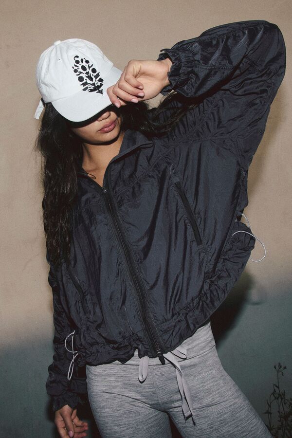 フリーピープル レディース アウター 上衣・上衣 シアー FP Movement Women\u0027sheer Bliss Jacket Dark Shadow
