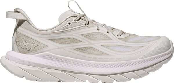 ホカオネオネ レディース シューズ スニーカー HOKA Women\u0027s Mach Remastered Shoes White/Gray 白いこと