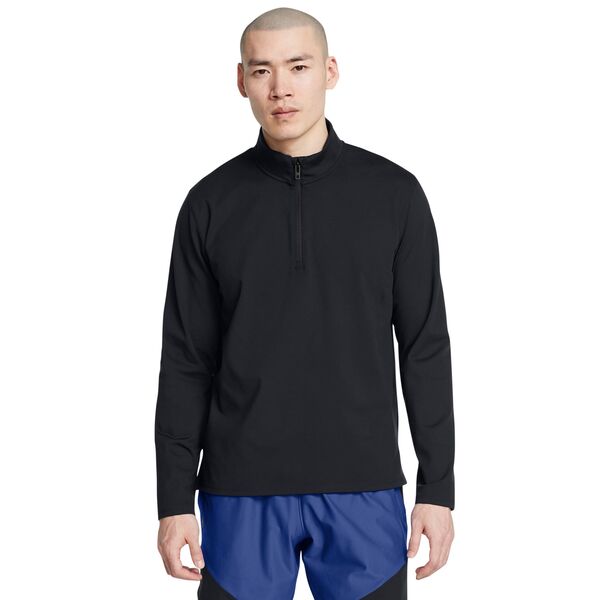 アンダーアーマー メンズ アウター パーカー・スウェット プルオーバー Under Armour Men\u0027s Meridian 1/4 Zip Sweatshirt Black/Black 黒いこと