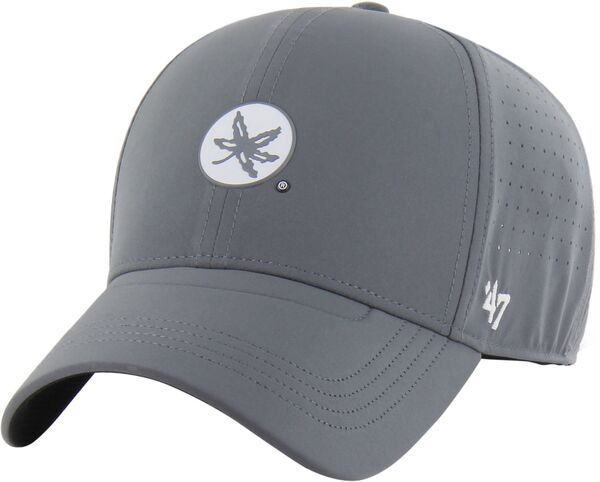フォーティーセブン レディース 佩び物 かぶり笠 \u002747 Adult Ohio State Buckeyeshadow Grey Cycle MVP Adjustable Hat NoColor 薄墨色