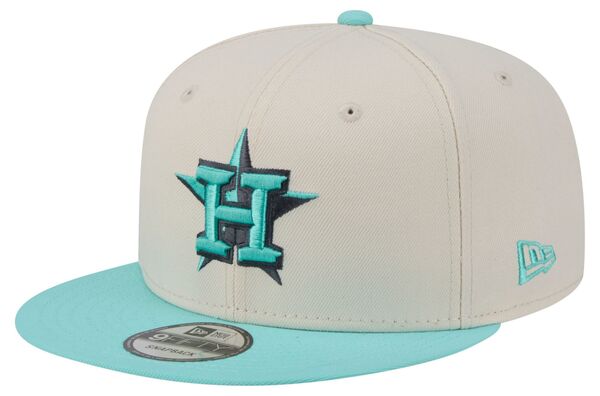 ニューエラ レディース アクセサリー 帽子 New Eradult Houston Astros Cream Two Tone Color Pack 9Fifty Adjustable Hat NoColor クリーム|ReVida 店