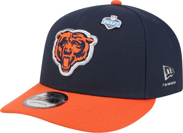 ニュー内鰓 レディース 佩び物 かぶり笠 New Eradult Chicago Bears NFL Draft 2026 9Fifty Adjustable Hat NoColor