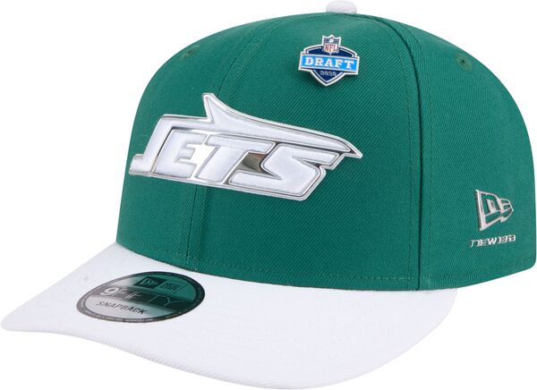 ニュー内鰓 レディース 佩び物 かぶり笠 New Eradult New York Jets NFL Draft 2026 9Fifty Adjustable Hat NoColor