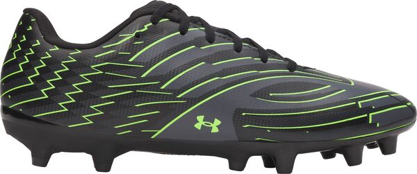 アンダーアーマー レディース シューズ スニーカー Under Armour Shadow Club 4 FG Soccer Cleats Black/Gray 黒いこと