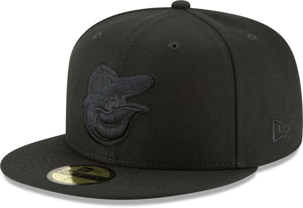 ニューエラ メンズ アクセサリー 帽子 New Eradult Baltimore Orioles Black 59Fifty Fitted Hat NoColor ブラック｜ReVida 店 14,230円