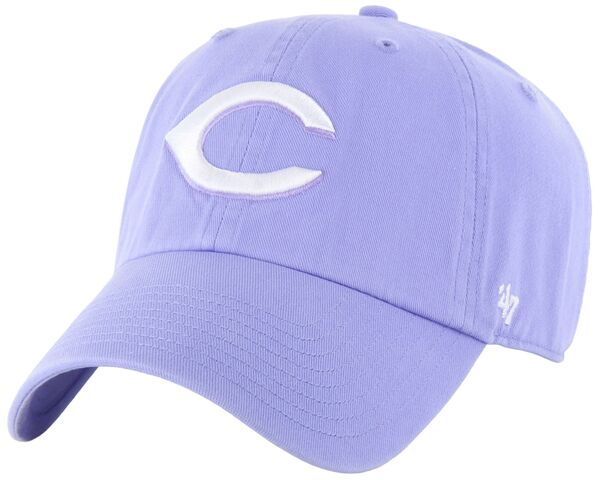 フォーティーセブン レディース アクセサリー 帽子 '47 Adult Cincinnati Reds Purple Clean Up Adjustable Hat NoColor パープル｜ReVida 店
