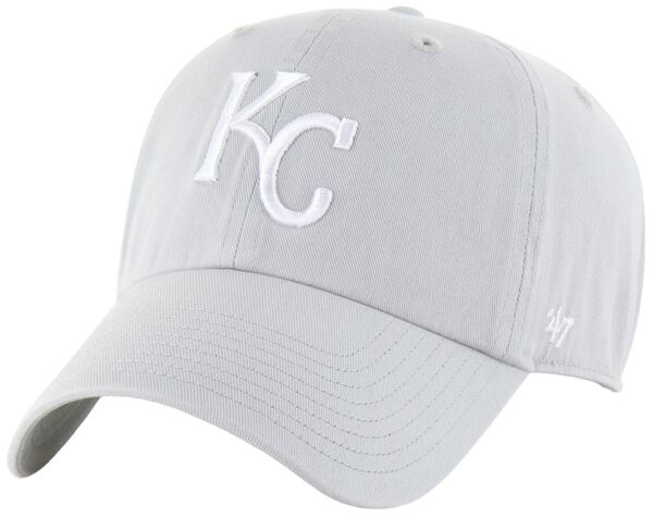 フォーティーセブン レディース アクセサリー 帽子 '47 Adult Kansas City Royals Grey Clean Up Adjustable Hat NoColor グレー|ReVida 店