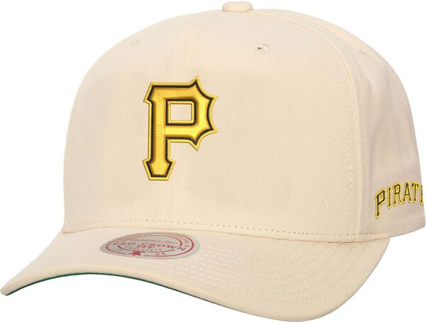 ミッチェル&ネス メンズ アクセサリー 帽子 Mitchell & Ness Adult Pittsburgh Pirates Cream Off Team Snapback Hat NoColor クリーム|ReVida 店