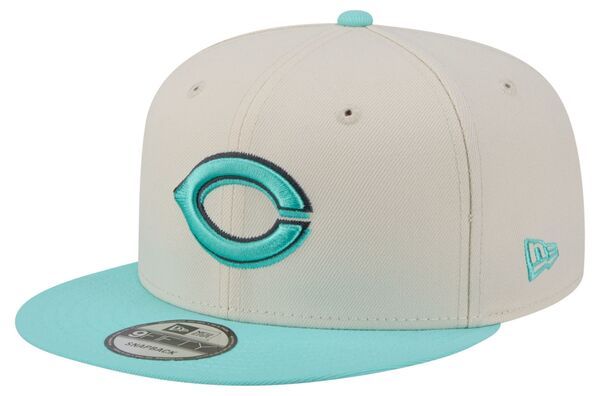 ニューエラ メンズ アクセサリー 帽子 New Eradult Cincinnati Reds Cream Two Tone Color Pack 9Fifty Adjustable Hat NoColor クリーム|ReVida 店