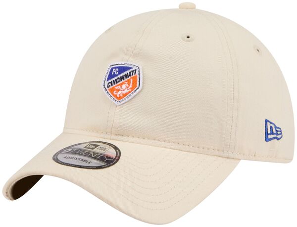 ニューエラ レディース アクセサリー 帽子 ロゴ New Eradult FCincinnati Light Beige Logo 9Twenty Adjustable Hat NoColor ベージュ|ReVida 店