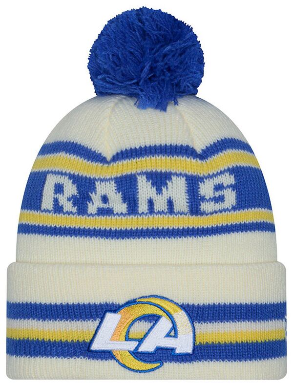 ニューエラ レディース アクセサリー 帽子 ニット New Eradult Los Angeles Rams White Classic Knit Beanie NoColor ホワイト|ReVida 店