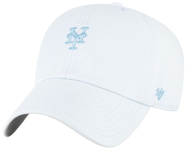 フォーティーセブン レディース アクセサリー 帽子 '47 Adult New York Mets Light Blue Pastel Clean Up Adjustable Hat NoColor ブルー|ReVida 店