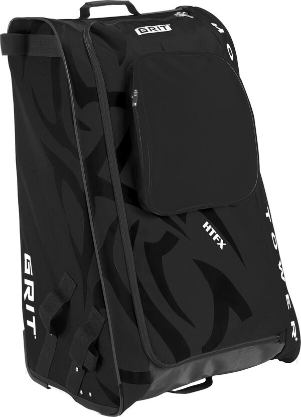 グリット レディース 御徒面子 うしろ側風呂敷き包み・背嚢 踵 Grit HTFX 33\u0027\u0027 Hockey Tower Wheel Bag Black 黒いこと
