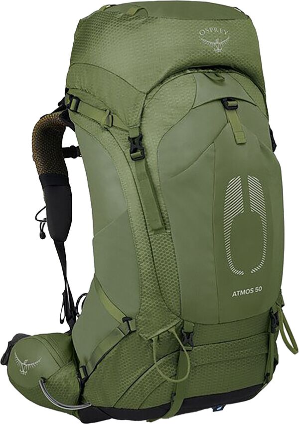 牡かき鳴らす メンズ 御徒面子 うしろ側容器に並べる・背嚢 Osprey Atmos AG 50L Pack - Men\u0027s Mythical Green 緑であること
