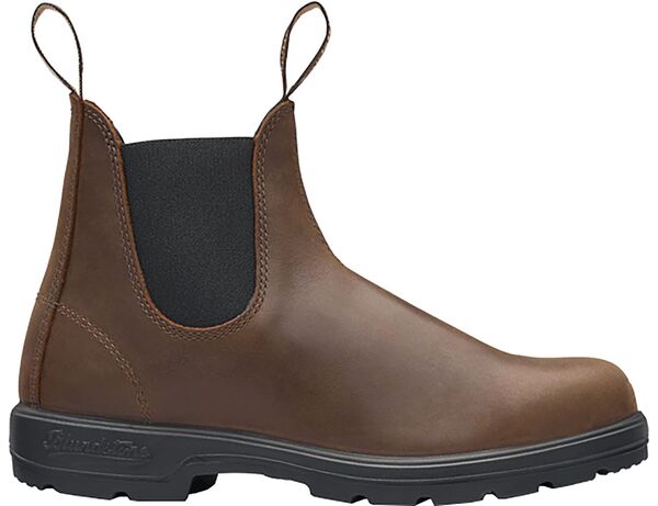 ブランド名石ころ メンズ シューズ ブーツ・レインブーツ チェルシーブーツ チェルシー Blundstone Men\u0027s Classic 1609 Series Chelsea Boots Antique Brown 赤銅色