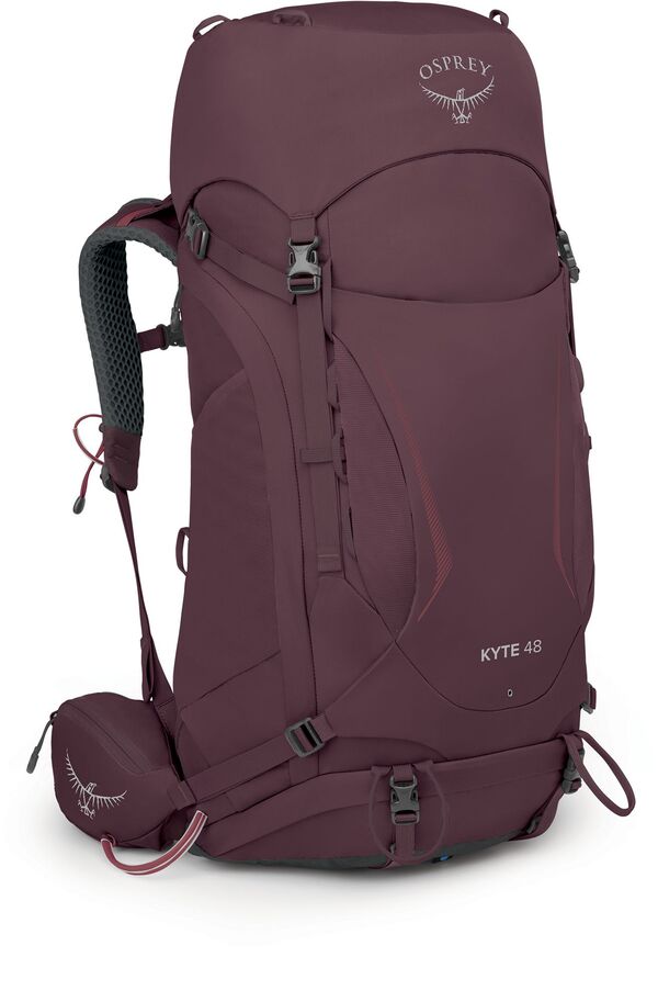 牡かき鳴らす レディース 御徒面子 うしろ側風呂敷き包み・背嚢 Osprey Kyte 48L Pack - Women\u0027s Elderberry Purple パープル