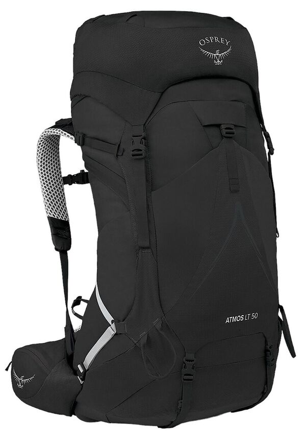 牡かき鳴らす メンズ 御徒面子 うしろ側風呂敷き包み・背嚢 Osprey Atmos AG LT 50L Pack -Men\u0027s Black 黒いこと