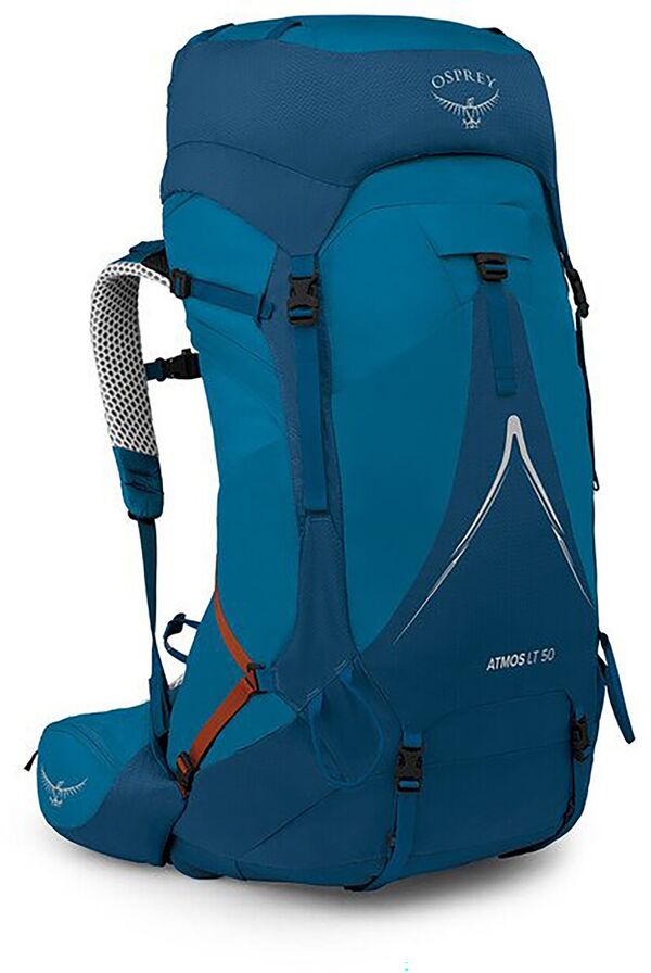 牡かき鳴らす メンズ 御徒面子 うしろ側風呂敷き包み・背嚢 Osprey Atmos AG LT 50L Pack -Men\u0027s Night Shift/Scoria Blue 青色