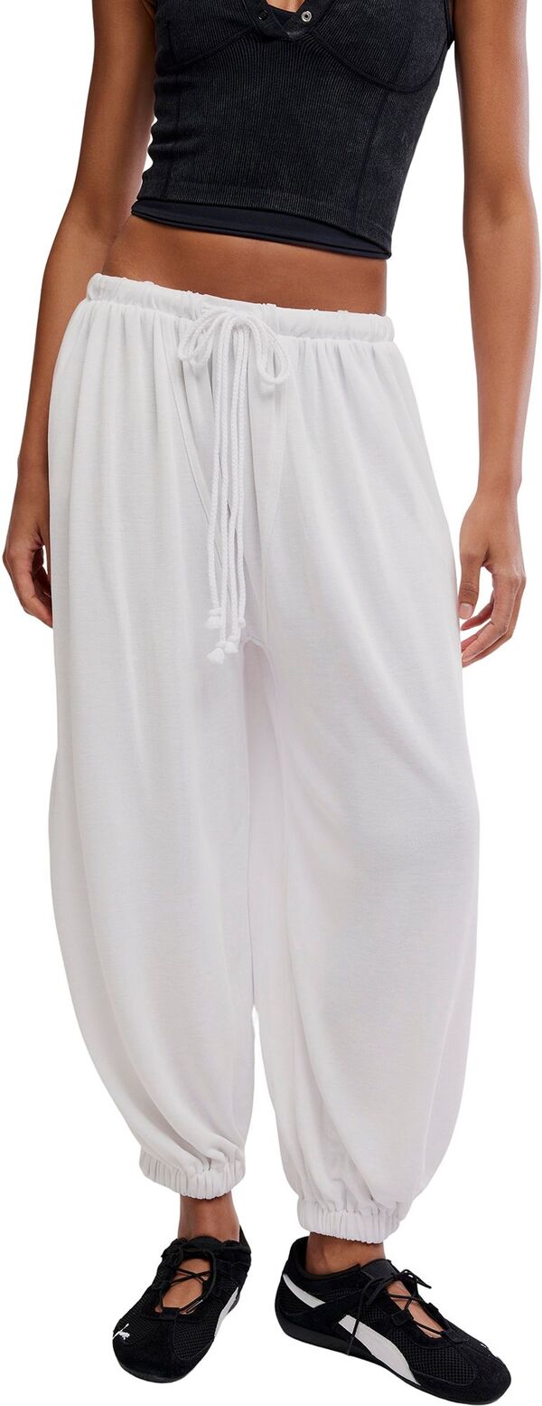 フリーピープル レディース ボトムス カジュアルパンツ FP Movement Women's Momentum Balloon Pants White ホワイト|ReVida 店