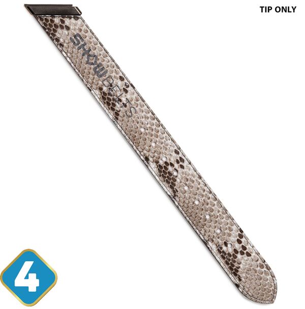 ナコーナ メンズ 付属品 胴締め Nokona ShowBelt 4-Piece Custom Belt: Tip Only (Piece #4) Python