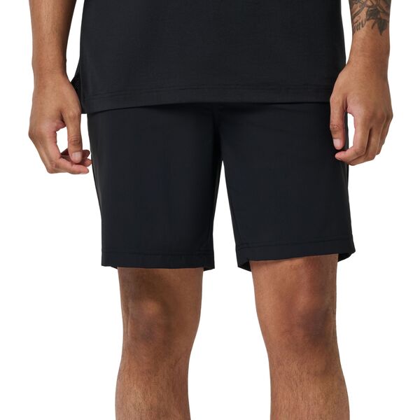 トラビスマヒュー メンズ ボトムス 心地好いズボン下 TravisMathew Men\u0027s 8\" Hero Hour Golf Short Black 黒いこと"