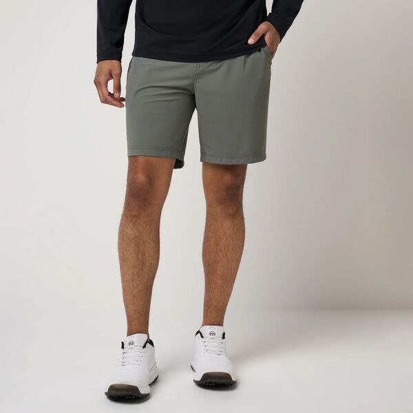 トラビスマヒュー メンズ ボトムス 心地好いズボン下 TravisMathew Men\u0027s 8\" Hero Hour Golf Short Dark Olive オリーブ"