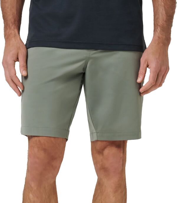トラビスマヒュー メンズ ボトムス 心地好いズボン下 編み物 TravisMathew Men\u0027s 9\" Techknit Golf Short Dark Olive オリーブ"