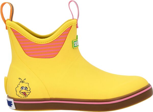 エクストラタフ レディース シューズ ブーツ・レインブーツ アンクル XtraTuf Womensesame Street Big Bird Ankle Deck Boots Big Bird Yellow 黄色