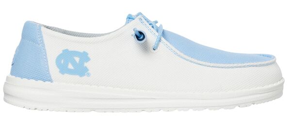 ヘイデュード レディース シューズ スニーカー ヒール Hey Dude Women's Wendy Tri North Carolina Tar Heelshoes White/Blue ホワイト｜ReVida 店