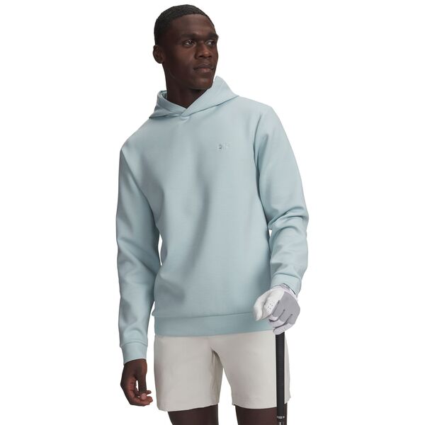 アンダーアーマー メンズ アウター パーカー・スウェット Under Armour Men\u0027s Drive Mid-Layer Golf Hoodienamel Blue/Refresh Mint/Enamel Blue 青色